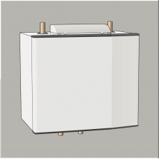Aktyvaus šaldymo modulis (5-17kW) HPAC S40 NIBE (S serijos geoterminiams šilumos siurbliams) 067624